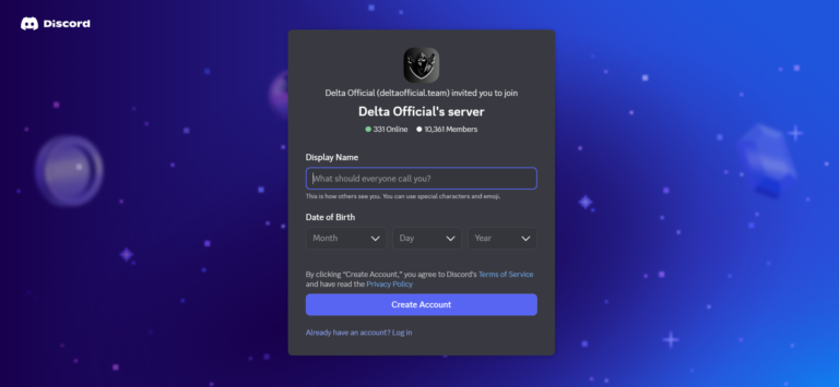 Delta Discord server