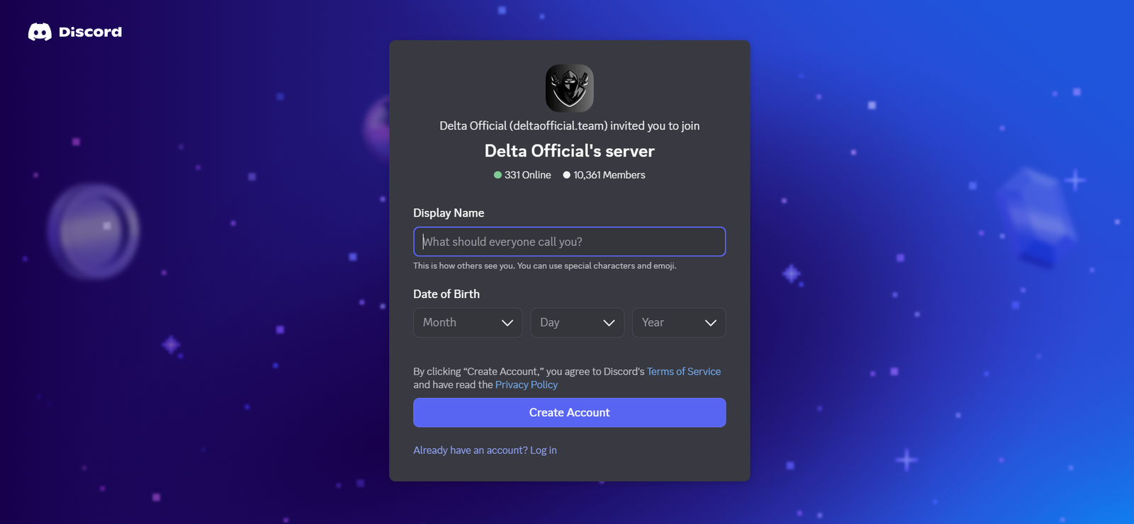 Delta Discord server